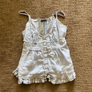 Brandy Melville Baby Blue Tank Top